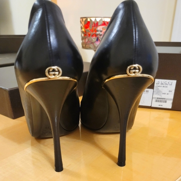 Gucci Leather Pumps- Brand New - Picture 4 of 7